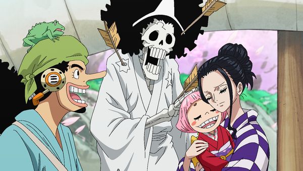 One Piece - Tension Rises in Onigashima! Two Emperors of the Sea Meet?!