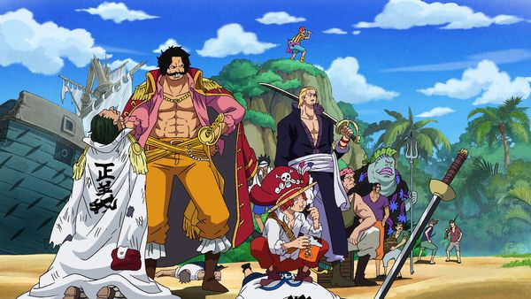 One Piece - Crossing Swords! Roger and Whitebeard!