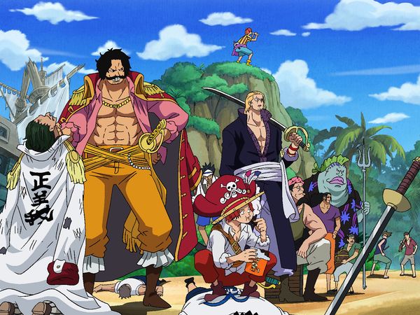 One Piece - Crossing Swords! Roger and Whitebeard!