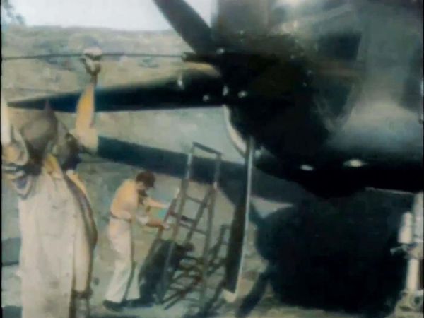 WW II in Color:  US Army Air Forces - Training, Transport, Trial and Error