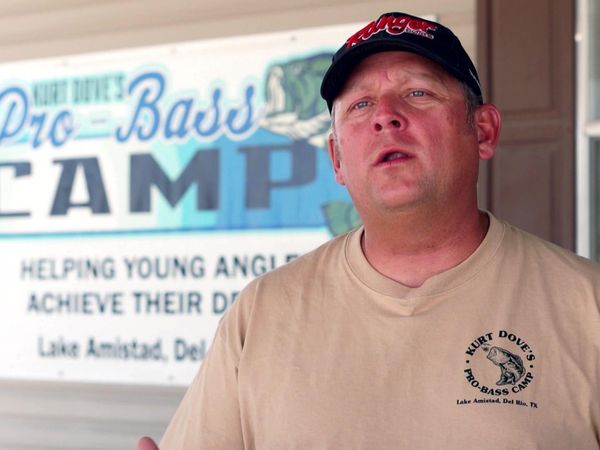 Americana Outdoors - Kids Fishing on Amistad Reservoir and Swim Jig Fishing