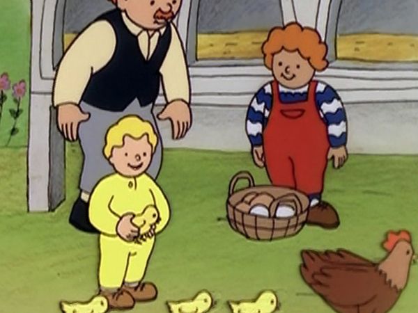Teo - Teo visita a sus abuelos