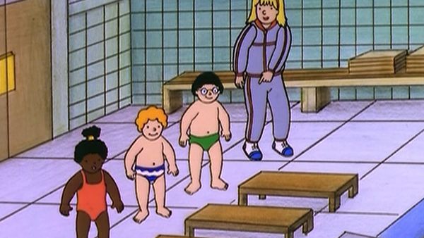 Teo - Teo en la piscina