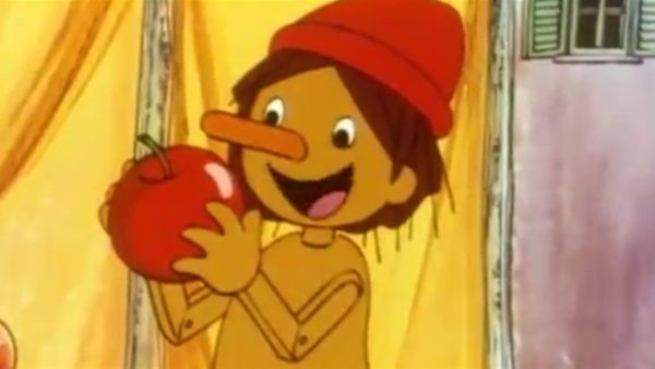 Pinocho - El huevo grande se convierte en una patita