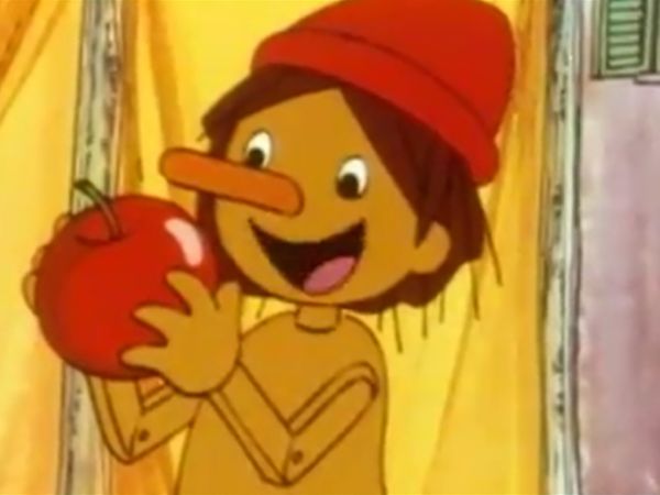 Pinocho - El huevo grande se convierte en una patita