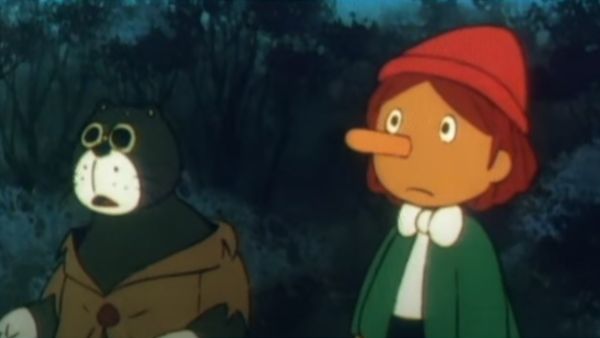 Pinocho - Pinocho se convierte en perro guardián