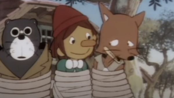 Pinocho - Con los leñadores y las ardillas