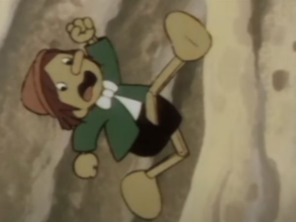 Pinocho - En el vientre de la ballena