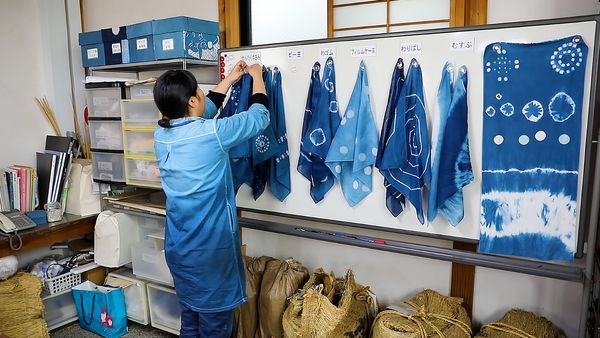No Luggage - Indigo Making