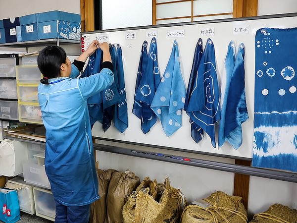 No Luggage - Indigo Making