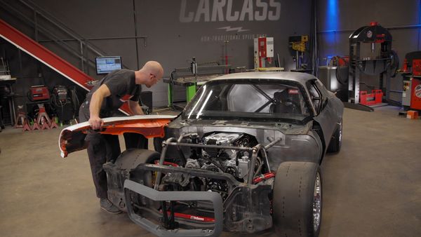 PowerNation: Carcass - Nissan 280Z Heritage Build Body Mods and Paint