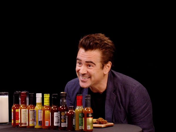 Hot Ones - Colin Farrell Searches for Meaning in the Pain of Spicy Wings
