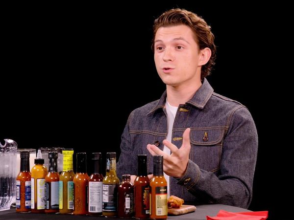 Hot Ones - Tom Holland Calls for a Doctor While Eating Spicy Wings