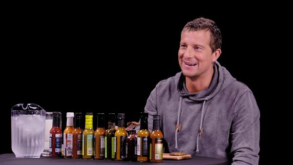 Hot Ones - Bear Grylls Battles for Survival Against Spicy Wings