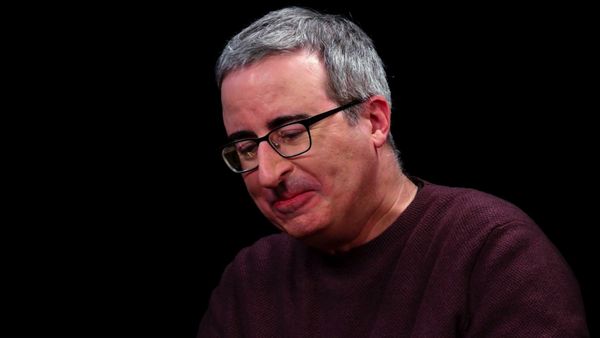 Hot Ones - John Oliver Fears for Humanity While Eating Spicy Wings
