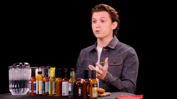 Hot Ones - Tom Holland Calls for a Doctor While Eating Spicy Wings