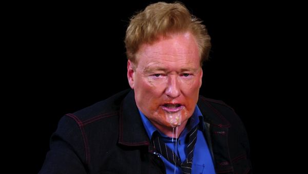 Hot Ones - Conan O'Brien Needs a Doctor While Eating Spicy Wings