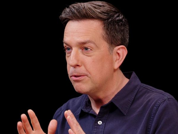Hot Ones - Ed Helms Needs a Mouth Medic While Eating Spicy Wings