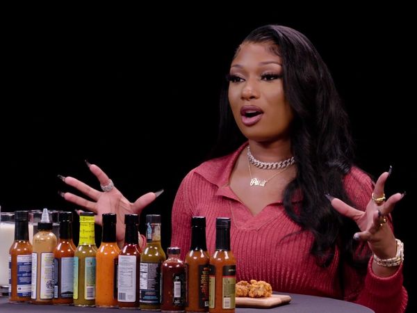 Hot Ones - Megan Thee Stallion Turns Into Hot Girl Meg While Eating Spicy Wings