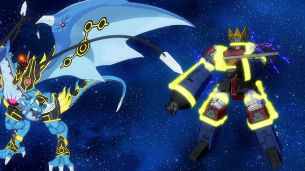 Yu-Gi-Oh! SEVENS - Enfrentamiento en el espacio
