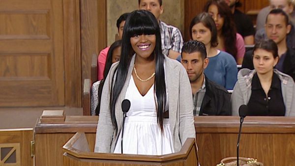 People's Court - Judge And Defendant Go Head To Head
