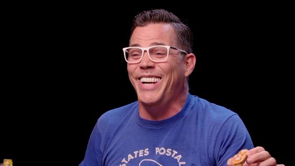 Hot Ones - Steve-O Takes It Too Far While Eating Spicy Wings