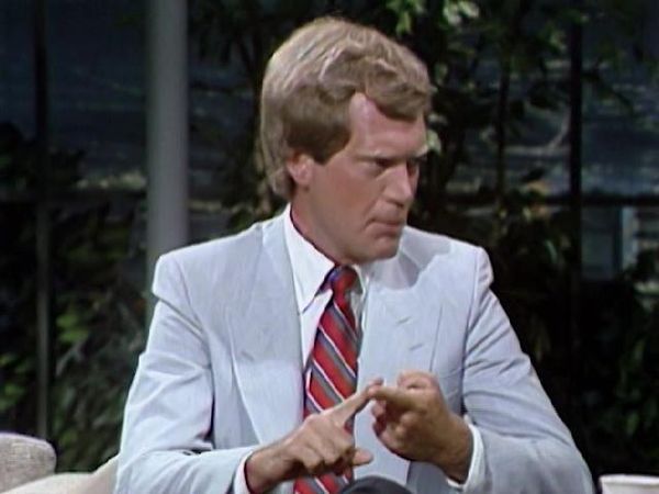 Johnny Carson - The Johnny Carson Show: Comic Legends Of The '80s - David Letterman (7/13/84)