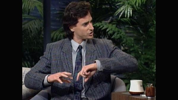 Johnny Carson - Comic Legends Of The '90s - Bob Saget (5/5/89)
