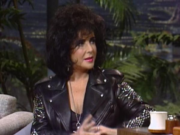 Johnny Carson - Hollywood Icons Of The '50s - Elizabeth Taylor (2/21/92)