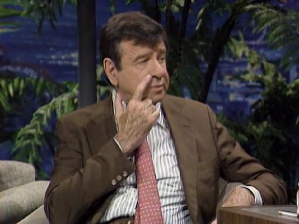 Johnny Carson - Hollywood Icons Of The '60s - Walter Matthau (7/22/86)