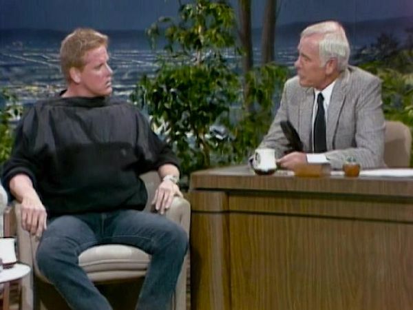 Johnny Carson - Hollywood Icons Of The '70s - Gary Busey (8/23/85)
