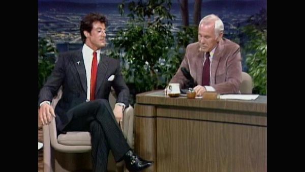 Johnny Carson - Hollywood Icons Of The '70s - Sylvester Stallone (5/21/85)