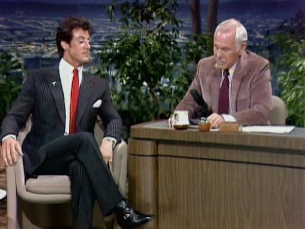 Johnny Carson - Hollywood Icons Of The '70s - Sylvester Stallone (5/21/85)
