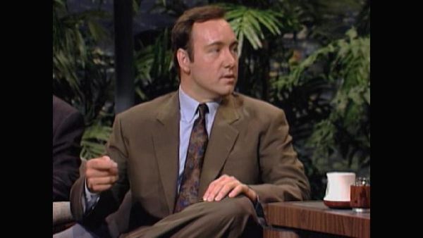 Johnny Carson - The Johnny Carson Show: Hollywood Icons Of The '90s - Kevin Spacey (4/27/90)