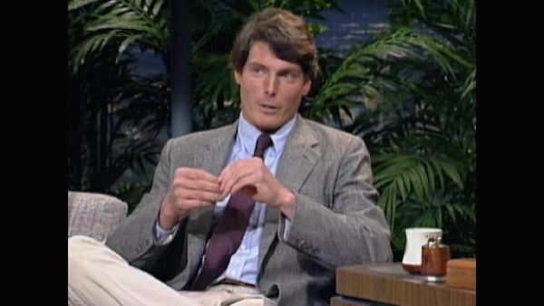 Johnny Carson - The Johnny Carson Show: Hollywood Icons Of The '80s - Christopher Reeve (11/2/88)