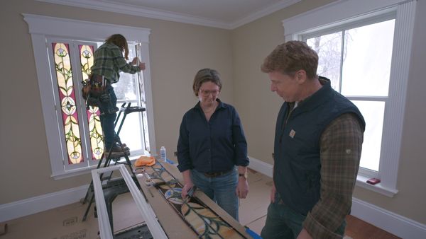 This Old House - Westford Historic Renovation: Mural on the Wall