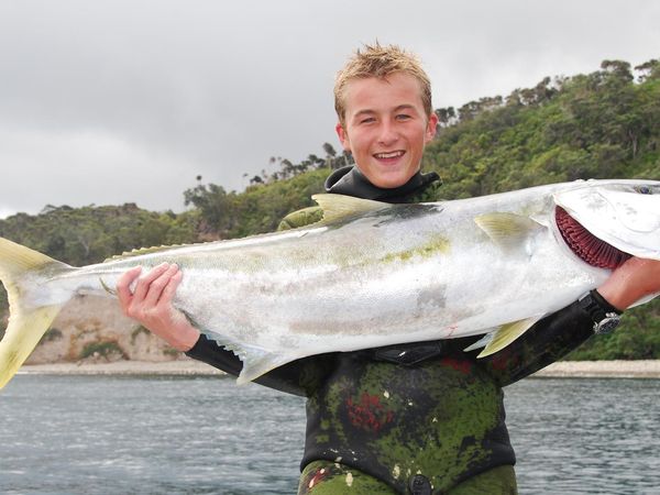 Gone Fishin - Blue Fin Tuna on Spear