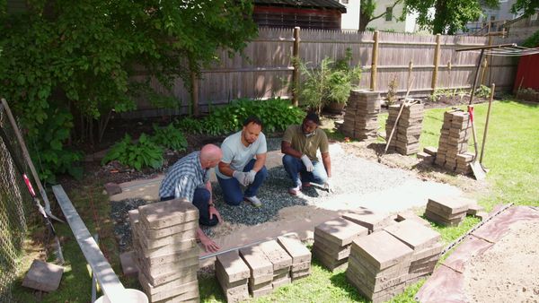 Ask This Old House - Uneven Paver Patio, EV Charger