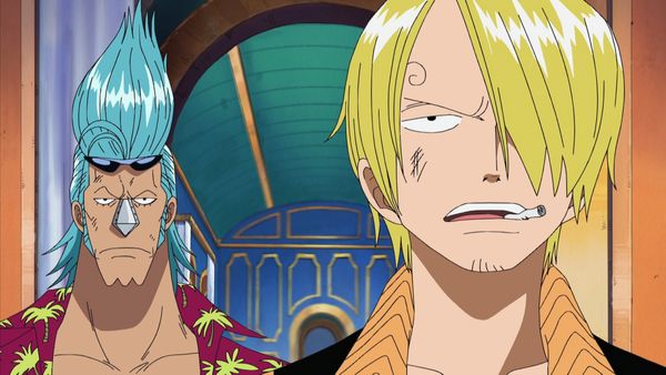 One Piece - Water 7 Saga - Scramble over robin! A cunning plan by sniper king!