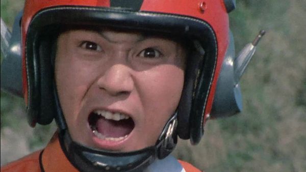 Ultraman Ace - A Terrible-Monster Dances on a Rainbow Over the Sea