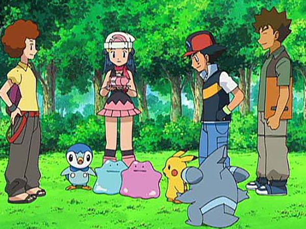 Pokémon the Series - Dealing With a Fierce Double Ditto Drama!
