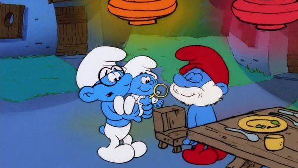 I Puffi - Puffa l'altra guancia / Il puffo di Troia
