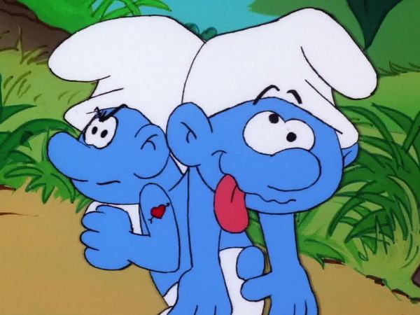Les Schtroumpfs - Le géant de Gargamel / La gargouille du château de Cherchenoise