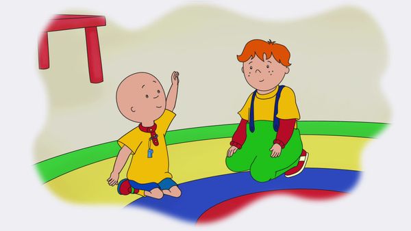 Caillou - Sharing the Rocketship // Coach Grandpa // The Safety Helper