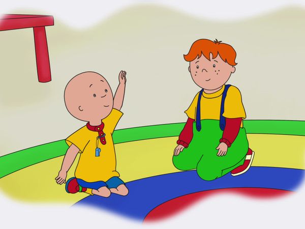 Caillou - Sharing the Rocketship // Coach Grandpa // The Safety Helper