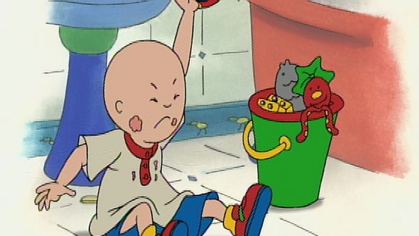 Caillou - Comic Caper! // Hide and Seek // Caillou's Clouds // Caillou Cleans Up