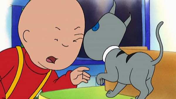 Caillou - Three's a Crowd // Get Well Soon // Shadow Play // A New Member of the Family