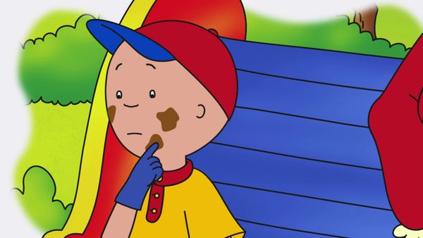 Caillou - Caillou's Cross-Hop // Glitter Glitch // The Untidy Classroom