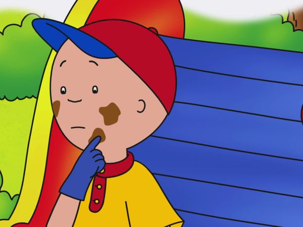 Caillou - Caillou's Cross-Hop // Glitter Glitch // The Untidy Classroom