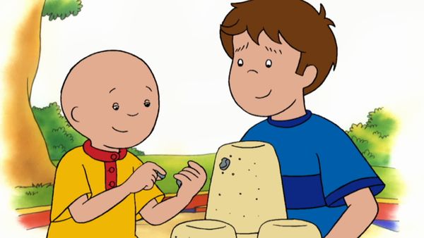 Caillou - Caillou's Cross Word // Caillou Meets Robbie // The Pinata // Caillou's Promise